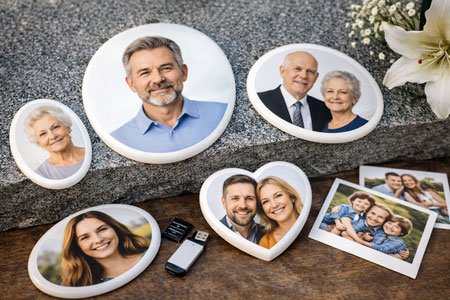 porcelanovi snimki snimki za pametnici nadgrobni plochi fotostudio fotomara